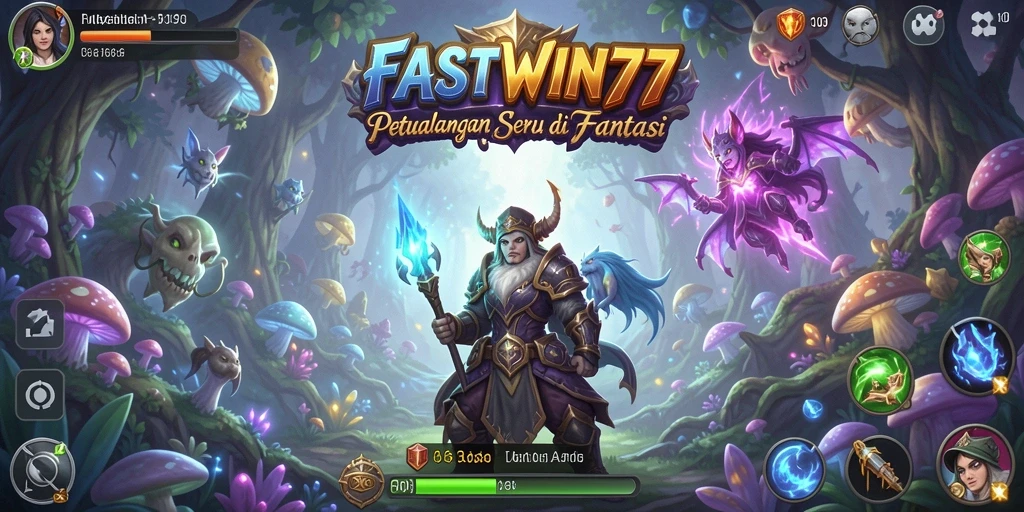 Screenshot gameplay FASTWIN77 menampilkan petualangan seru dengan grafis menawan.