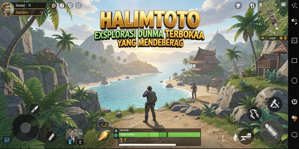Tampilan gameplay Open World yang menarik dari HALIMTOTO.
