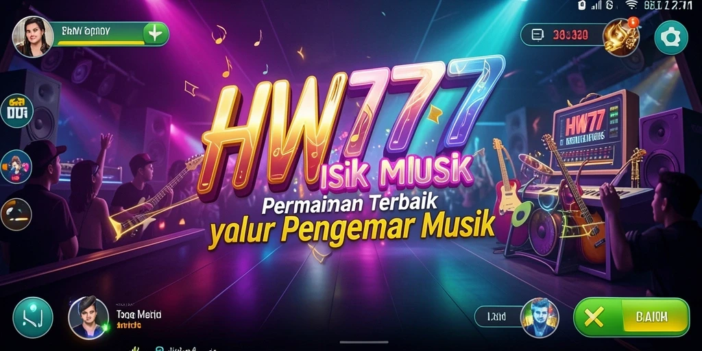 Tampilan gameplay HW777 yang penuh warna dan interaktif.