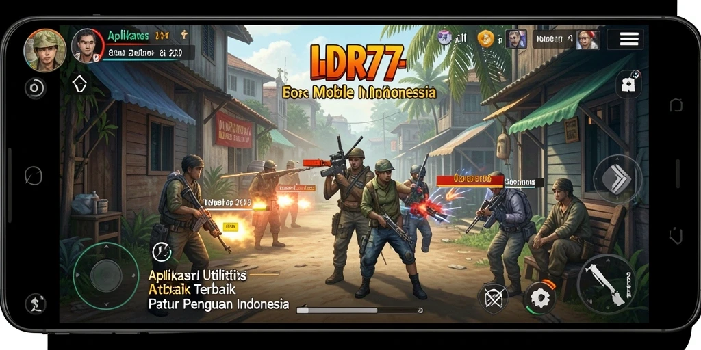 Screenshot utama IDR77 menampilkan fitur utilitas yang intuitif dan mudah digunakan.