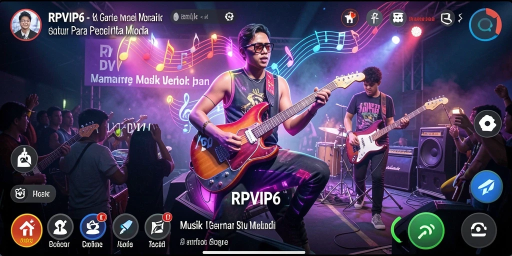 Tampilan gameplay RPVIP6 yang menarik dan interaktif.