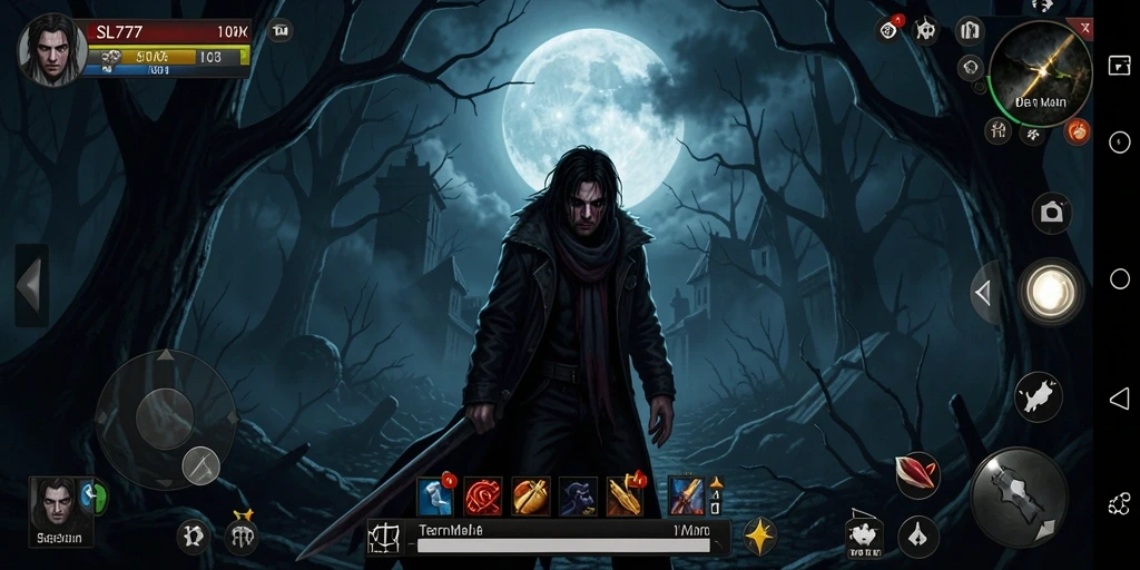 Gameplay mencekam SL777 dengan efek horor yang intens.